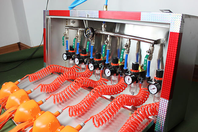 礦井壓風(fēng)供水自救裝置